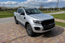 Ford Ranger 2011–2022 Střešní podélníky šedé OEM (ABS plast, montáž lepením) fotografie 2