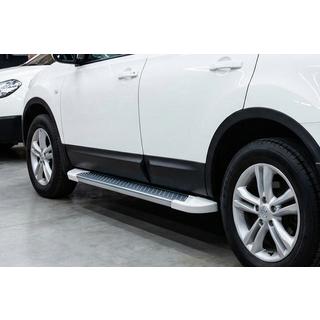 Boční nášlapy Allmond White (2 ks, hliník) Nissan Qashqai 2014–2021 fotografie 1