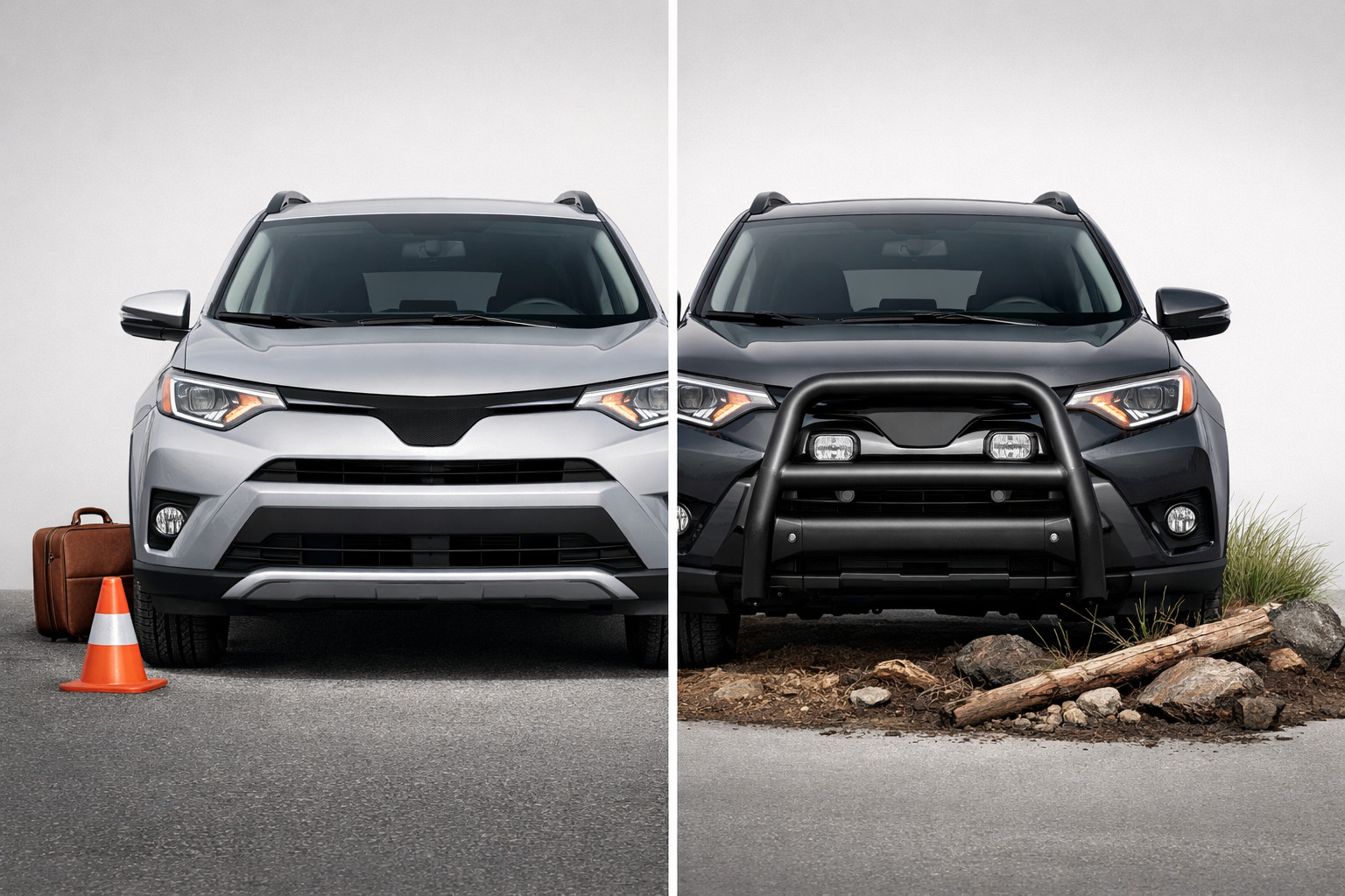 Přední ochrana vs. klokaní rám: co pro denní auto