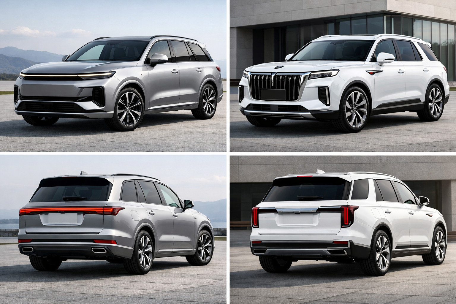 Li Xiang Li Auto L9 vs Hongqi E-HS9