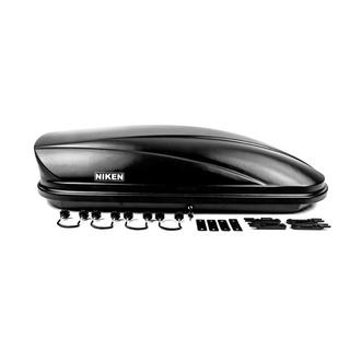 Zlevněný střešní box Niken černý (450 l) fotografie 1