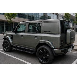 Střešní ližiny černé OEM (hliník) ICar V23