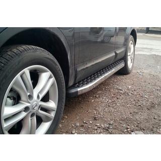 Boční prahy BlackLine (2 ks, hliník) Nissan Qashqai 2010–2014 fotografie 1
