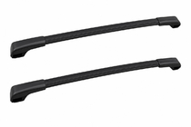 Subaru Crosstrek 2011–2017 Střešní nosič (příčníky) černý na podélníky OEM (hliník) fotografie 1