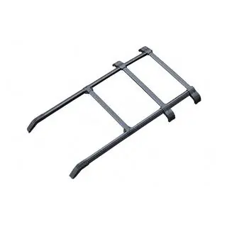 Střešní ližiny s příčníky černé OEM V2 (hliník)