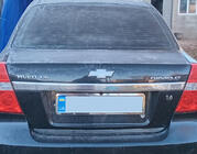 Chevrolet Aveo T250 2005–2011 Zadní lišta (nerez) fotografie 3