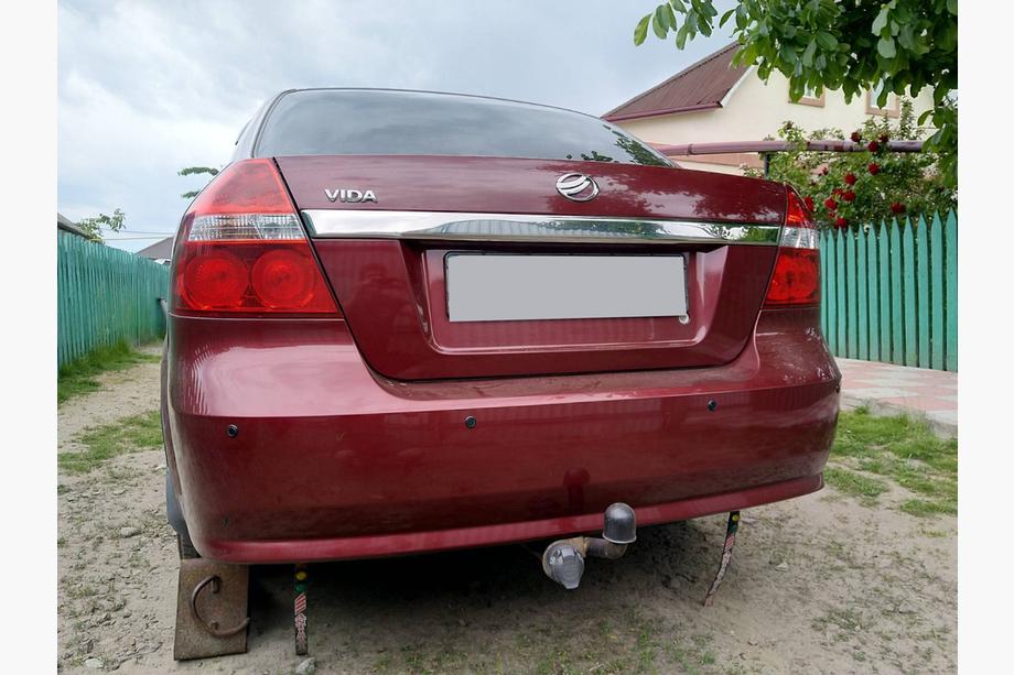 Chevrolet Aveo T250 2005–2011 Zadní lišta (nerez) Image