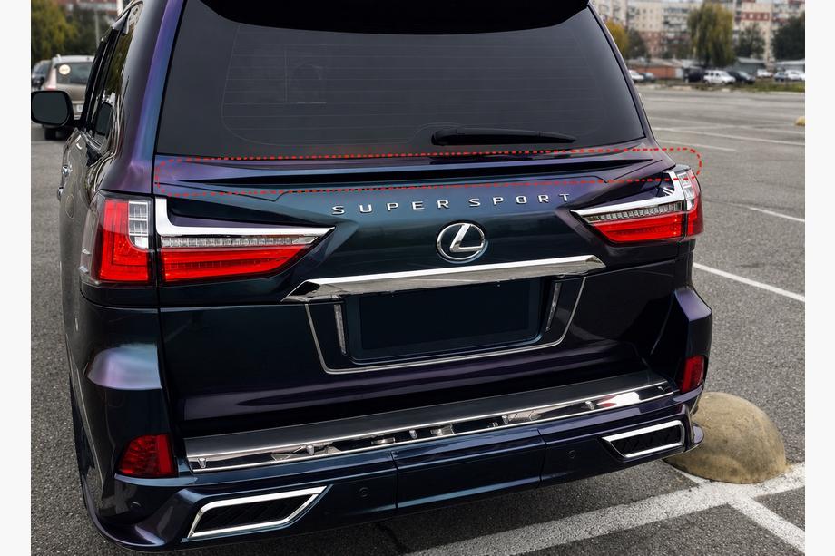 Lexus LX570/450d 2008–2022 Spoiler pro upravené vozy 2019 (střední) Image