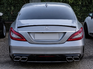 Mercedes CLS C218 2011–2018 Zadní difuzor s chromovanými koncovkami (2015-2018, design GT63) fotografie 2