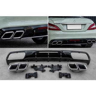 Zadní difuzor s chromovanými koncovkami (2015-2018, design GT63) fotografie 1