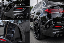 Mercedes GLE kupé C167 2019– Zadní difuzor z pravého karbonu fotografie 2