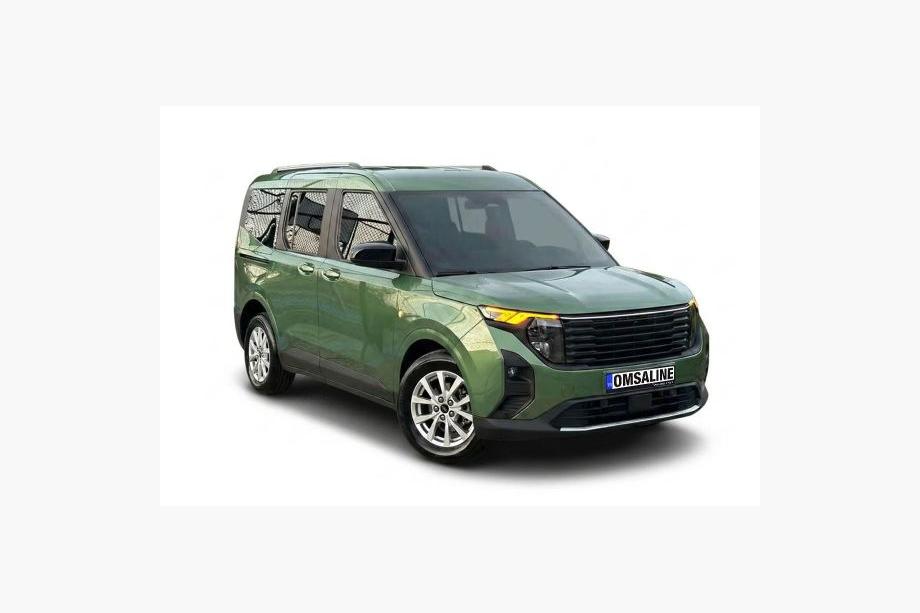 Ford Courier 2023– Nerezová ochranná lišta na přední nárazník (1 ks) Image