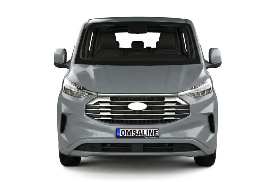 Ford Custom 2023– Nerezové lišty na masku chladiče (9 ks) Image