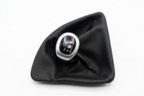 BMW řada 1 E81/E82/E87/E88 2004–2011 Manžeta řadicí páky + hlavice OEM V2 (koženka) fotografie 1