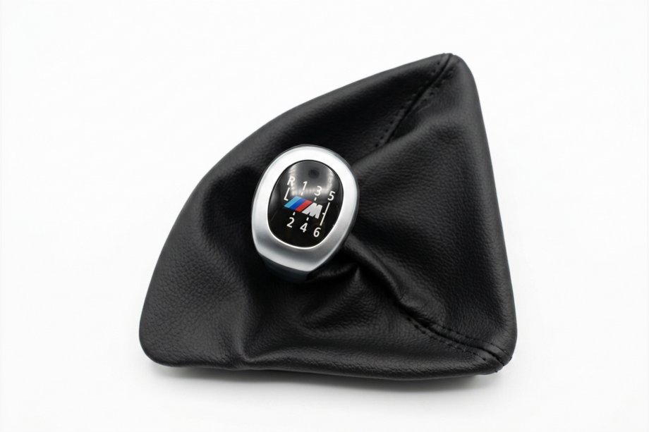 BMW řada 1 E81/E82/E87/E88 2004–2011 Manžeta řadicí páky + hlavice OEM V2 (koženka) Image