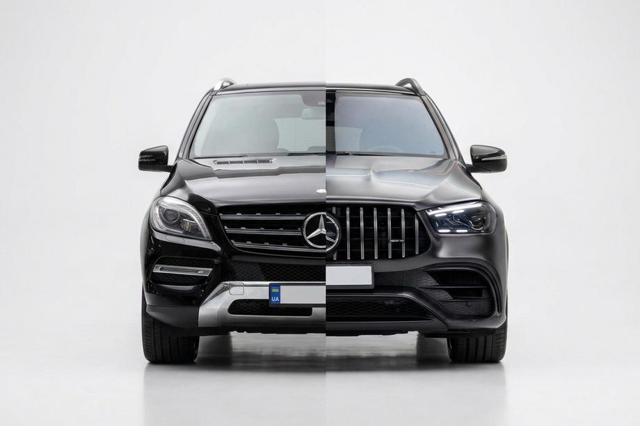 Mercedes GLE/ML třída W166 2011–2018 Facelift sada pro W167 GLE53 Fotografie 1