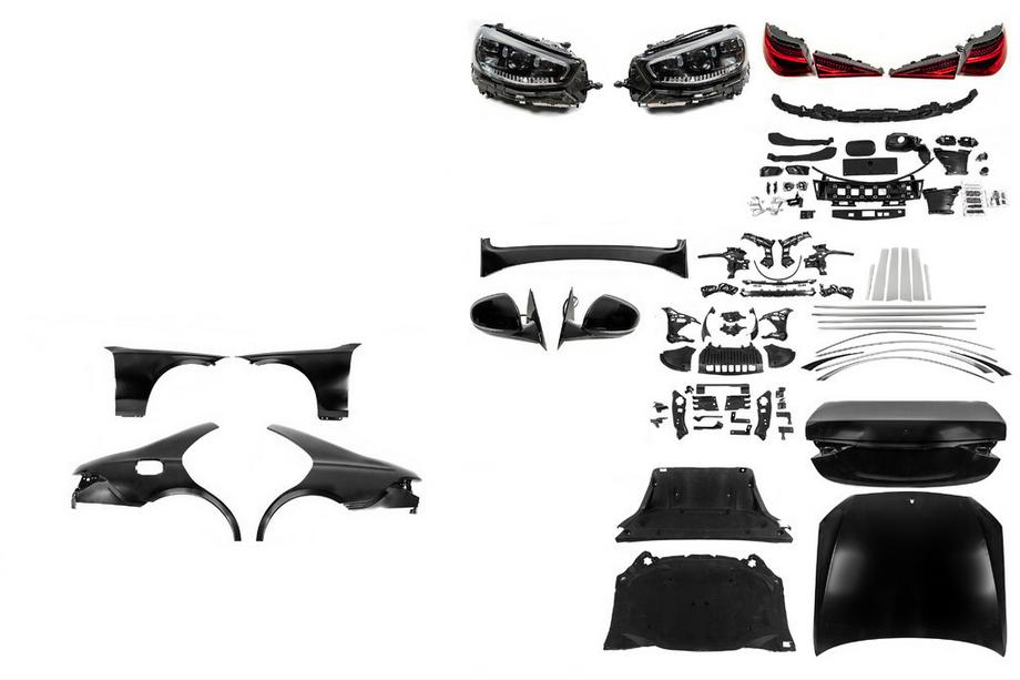 Mercedes S-class W221 2005–2013 Facelift kit pro W223 (bez nárazníků) Image
