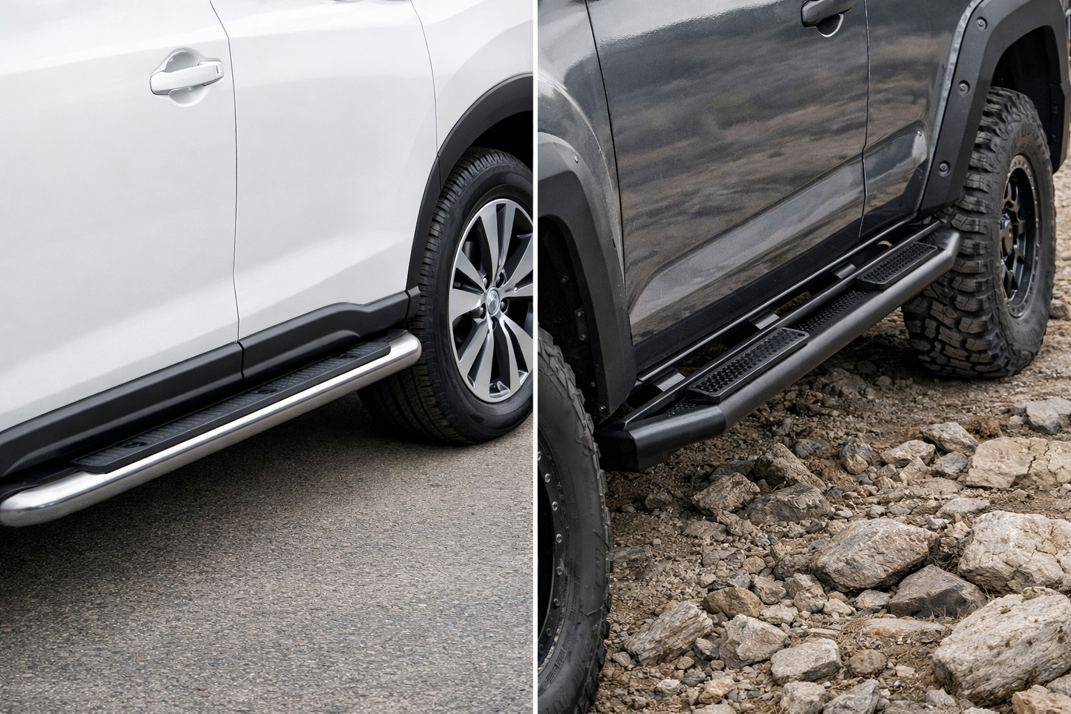 Boční prahy vs. silové prahy: co je lepší pro denní auto