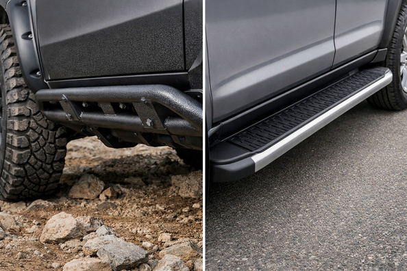 Zesílené prahy nebo boční nášlapy: co zvolit bez patosu