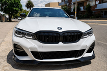 BMW řada 3 G20/G21 2018– Lip spoiler předního nárazníku AC-Style (pro M-Sport 2018-2022, ABS) fotografie 2