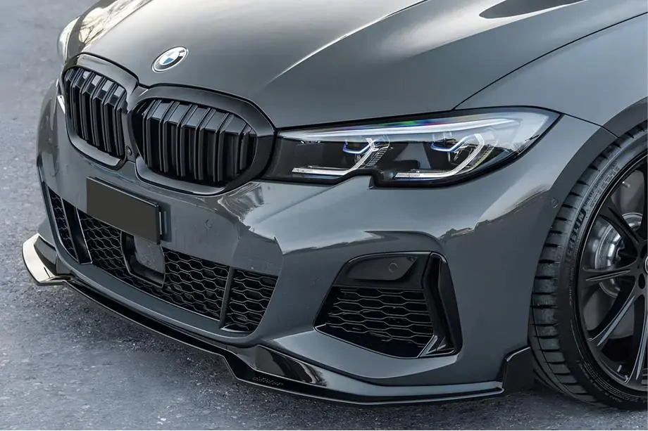 BMW řada 3 G20/G21 2018– Boční mřížky nárazníku (pro M-Sport 2018-2022, ABS) Image
