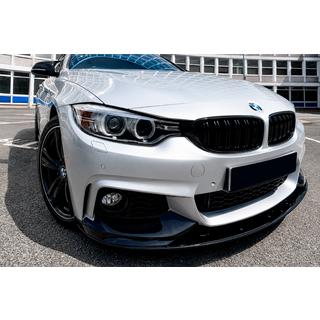 Přední lip spoiler MP-Style (pro M-Sport, černý lesk) fotografie 4
