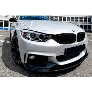 Přední lip spoiler MP-Style (pro M-Sport, černý lesk) fotografie 4