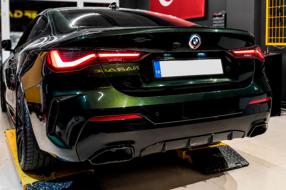BMW řada 4 G22/23/26 2020– Difuzor zadního nárazníku s koncovkami (pro G22/G23 M-Sport) Image