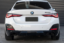 BMW řada 4 G22/23/26 2020– Difuzor zadního nárazníku s koncovkami (pro G26 M-Sport) fotografie 5