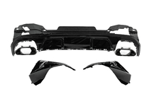 BMW řada 4 G22/23/26 2020– Difuzor zadního nárazníku s koncovkami (pro G26 M-Sport) fotografie 3