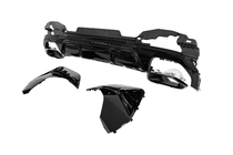 BMW řada 4 G22/23/26 2020– Difuzor zadního nárazníku s koncovkami (pro G26 M-Sport) fotografie 10