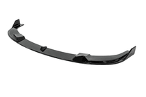 BMW řada 5 E60/E61 2003–2010 Lip spoiler předního nárazníku (pro M-Sport, černý lesk) fotografie 3