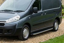 Fiat Scudo 2007–2015 Boční prahy BlackLine (2 ks, hliník) fotografie 1