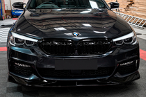 BMW řada 5 G30/G31 2017–2023 Nástavec předního nárazníku Lip AC-Style (pro M-Sport 2017-2020, ABS) fotografie 5