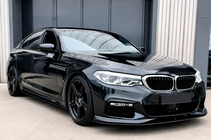 BMW řada 5 G30/G31 2017–2023 Nástavec předního nárazníku Lip AC-Style (pro M-Sport 2017-2020, ABS) fotografie 3