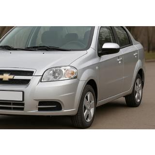 Nerezové kryty zrcátek (2 ks) Chevrolet Aveo T250 2005–2011 fotografie 3