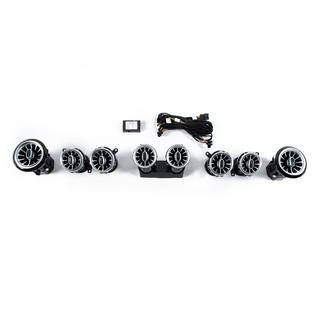 LED deflektory výdechů ventilace (64 barev) Mercedes E-сlass W213 2016–2023 fotografie 1