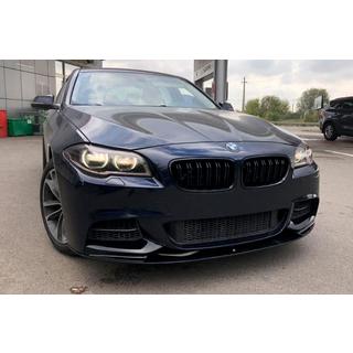 Přední lip spoiler (nástavec nárazníku) MP-Style (pro M-Performance, černý lesk) BMW řada 5 F10/F11 2010–2016 fotografie 2