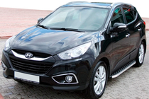 Hyundai IX-35 2010–2015 Boční prahy BlackLine (2 ks, hliník) fotografie 1