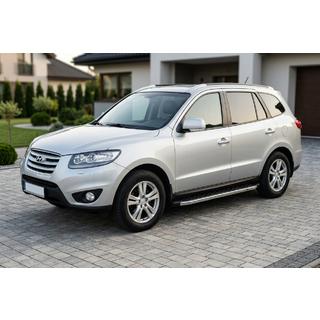 Boční prahy BlackLine (2 ks, hliník) Hyundai Santa Fe 2 2006–2012 fotografie 1