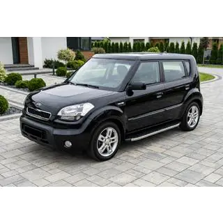 Boční prahy BlackLine (2 ks, hliník) Kia Soul I 2008–2013 fotografie 1