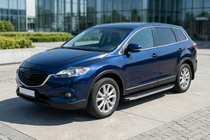 Mazda CX-9 2007–2016 Boční prahy BlackLine (2 ks, hliník) fotografie 1