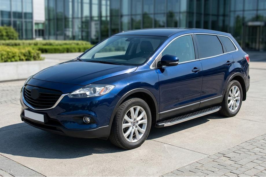 Mazda CX-9 2007–2016 Boční prahy BlackLine (2 ks, hliník) Image
