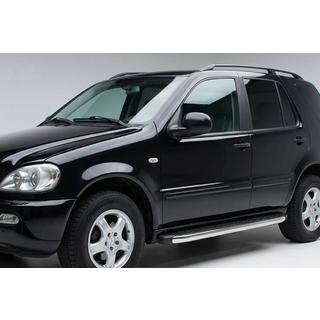 Boční prahy BlackLine (2 ks, hliník) Mercedes ML W163 1997–2005 fotografie 1