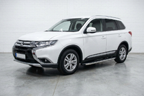 Mitsubishi Outlander 2012–2021 Boční prahy BlackLine (2 ks, hliník) fotografie 1