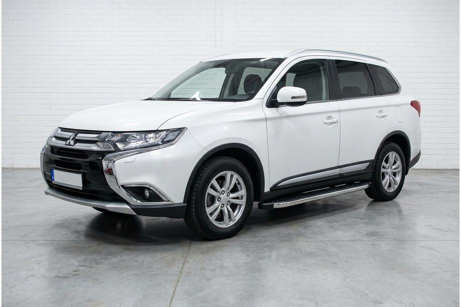 Mitsubishi Outlander 2012–2021 Boční prahy BlackLine (2 ks, hliník) Image