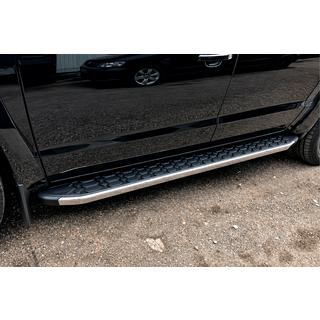 Boční prahy BlackLine (2 ks, hliník) Volkswagen Amarok 2010–2022 fotografie 1