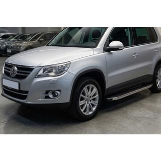 Boční prahy BlackLine (2 ks, hliník) Volkswagen Tiguan 2007–2016 fotografie 1