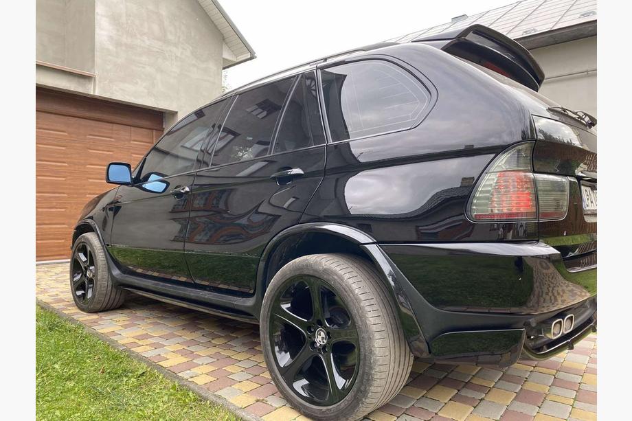 BMW X5 E53 1999–2006 Nástavce lemu blatníků ALPINA (6 ks, k lakování) Fotografie 1