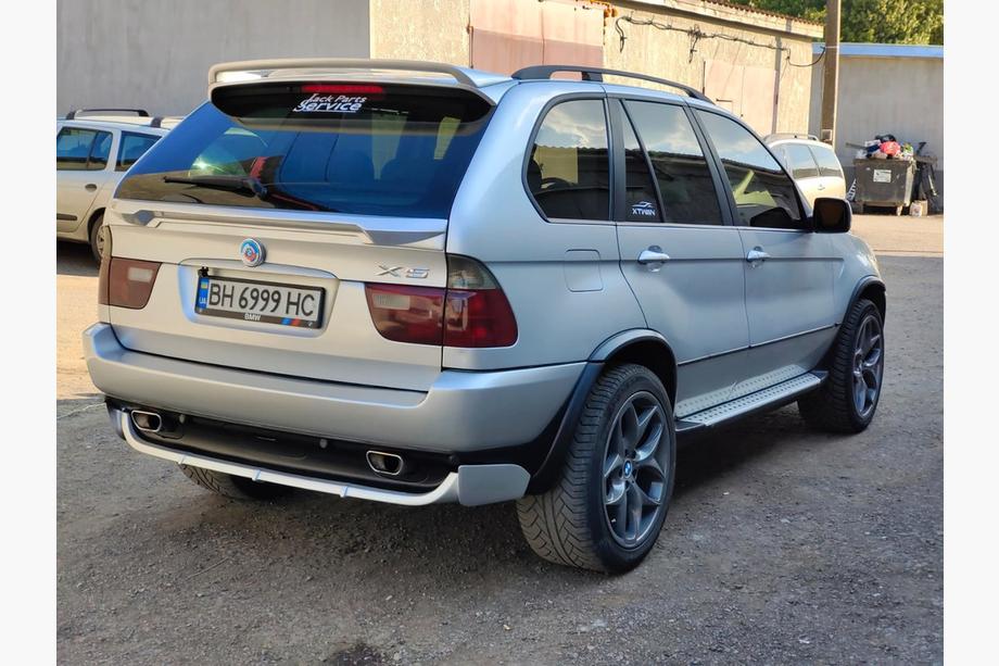 BMW X5 E53 1999–2006 Nástavce lemu blatníků ALPINA (6 ks, k lakování) Fotografie 4